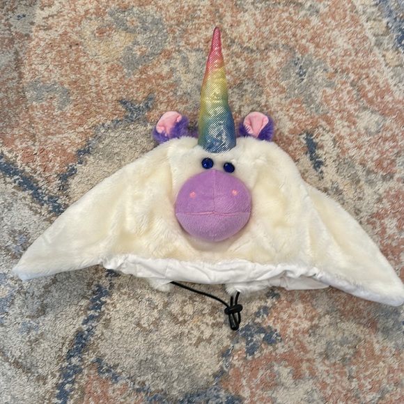 Set of 3 Super Cute Crazee Heads Helmet covers 🦄🐼🐆 - Picture 3 of 6